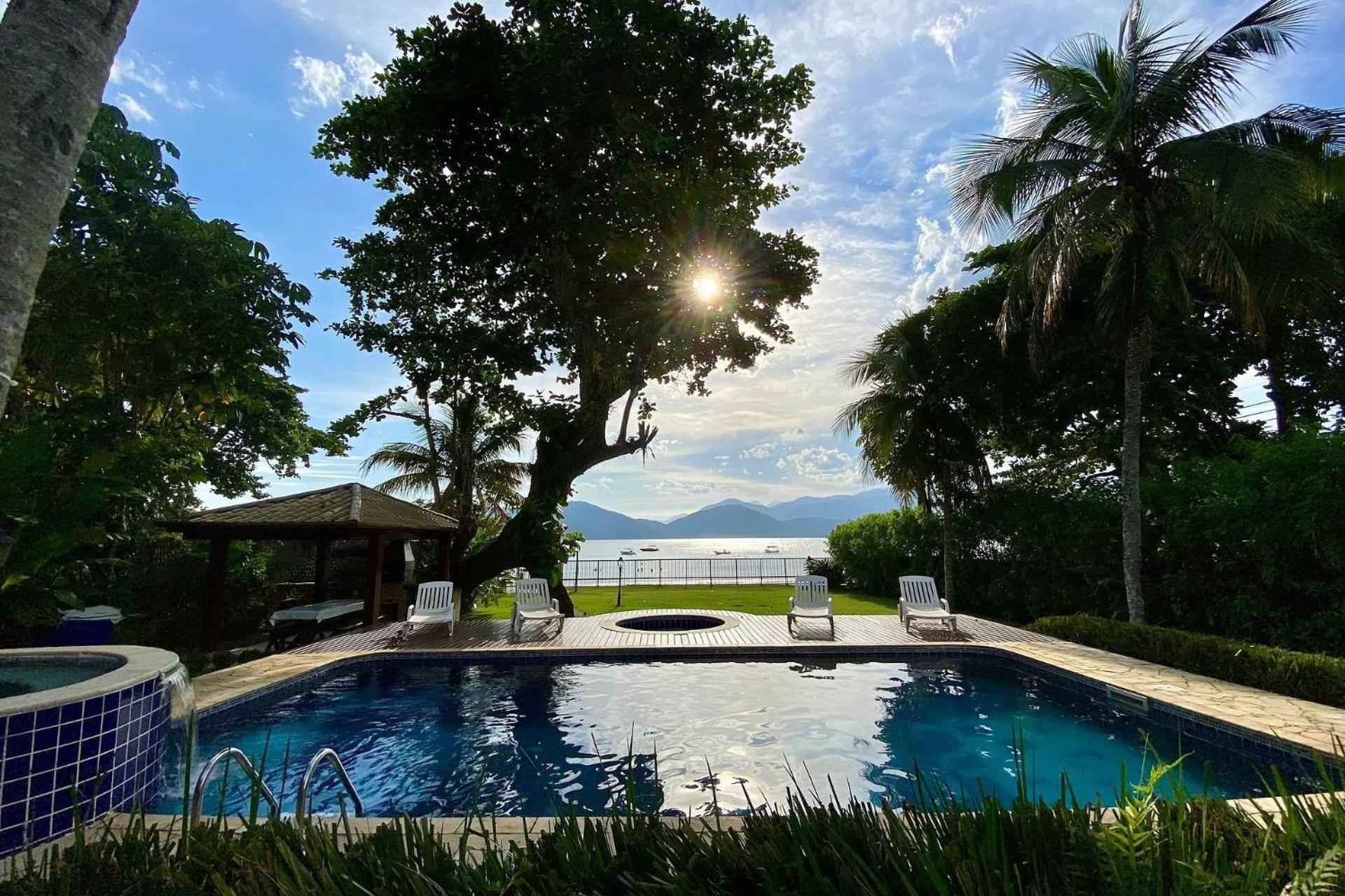 Magnifica Casa Pe Na Areia 4 C/ Ar E Piscina Casa de férias