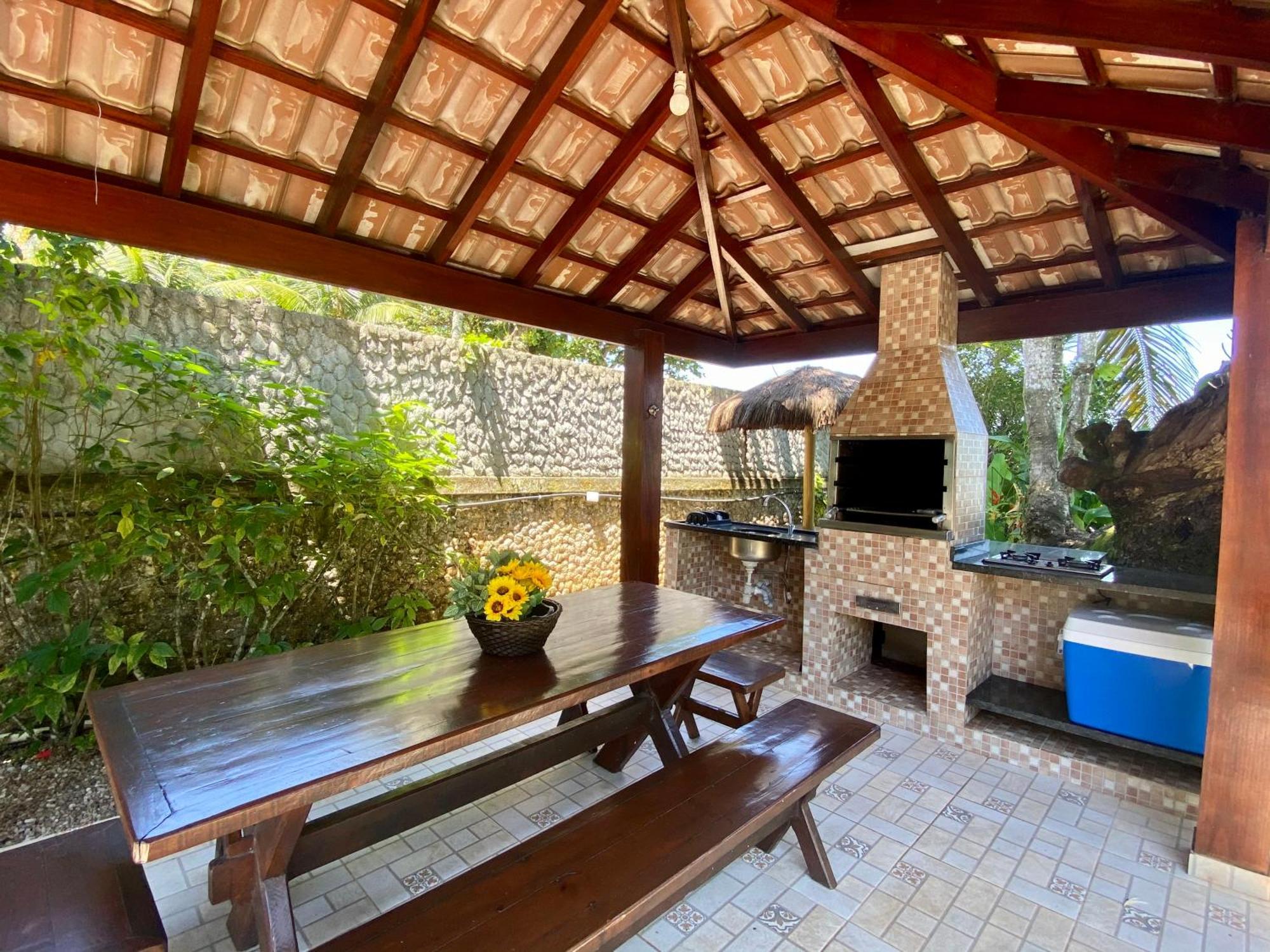 Magnifica Casa Pe Na Areia 4 C/ Ar E Piscina Casa de férias